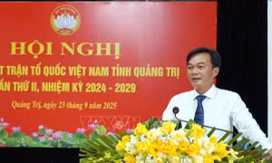 Ông Nguyễn Chiến Thắng giữ chức Chủ tịch Ủy ban MTTQ Việt Nam tỉnh Quảng Trị