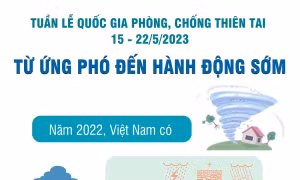 Tuần lễ Quốc gia phòng, chống thiên tai: 'Từ ứng phó đến hành động sớm'