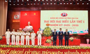 Xây dựng lực lượng Công an tỉnh Lào Cai tinh nhuệ, đáp ứng yêu cầu, nhiệm vụ trong tình hình mới
