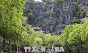 Đã tháo dỡ xong công trình trái phép trên núi Cái Hạ, Ninh Bình