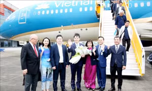 Chuyến bay đầu tiên kết nối Hokkaido (Nhật Bản) - Quảng Ninh