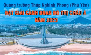 Quảng trường Tháp Nghinh Phong đạt giải Cảnh quan đô thị châu Á năm 2023