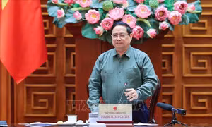 Trước 29 Tết, hoàn thành cầu phao qua sông Lô phục vụ đi lại của nhân dân
