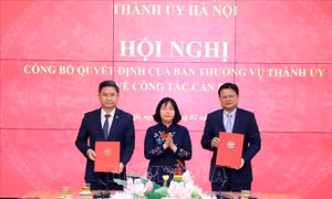 Ông Hà Minh Hải giữ chức Trưởng Ban Tổ chức Thành ủy Hà Nội