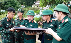 Huế: Khảo sát khu vực nghi có khoảng 140 hài cốt liệt sỹ