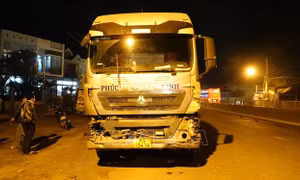 Tạm giữ lái xe đầu kéo làm 2 người chết, 17 người bị thương tại Bình Định