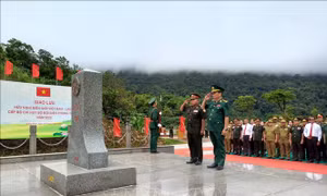 Nhiều hoạt động giao lưu hữu nghị giữa Bộ đội Biên phòng Việt Nam - Lào 
