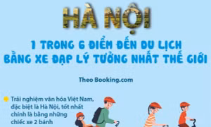 Hà Nội nằm trong 6 điểm đến du lịch bằng xe đạp lý tưởng nhất thế giới
