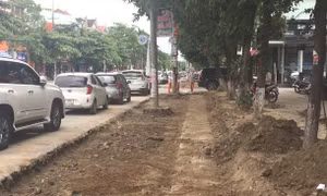 Nghệ An thí điểm cải tạo vỉa hè làm nơi đậu ô tô