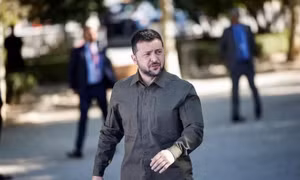 Tổng thống Ukraine Zelensky thăm trụ sở NATO