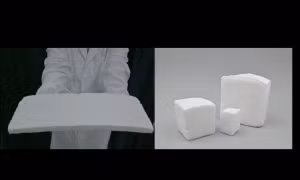 Bọt biển từ bông và xương mực hút hơn 99% vi nhựa trong nước
