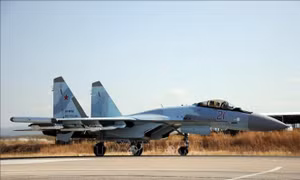 Chiến đấu cơ Nga tuần tra dọc khu vực chia tách giữa Syria và Israel ở Cao nguyên Golan