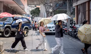 Nắng nóng bao trùm nhiều quốc gia Đông Nam Á từ đầu tháng 4