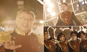 Nghe Vệ binh Quốc gia Nga hát bài kinh điển của George Michael