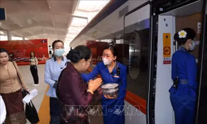 Trung Quốc tăng cường kết nối với Đông Nam Á qua đường sắt cao tốc