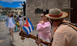 Lượng khách du lịch tới Cuba tăng vọt trong 7 tháng đầu năm