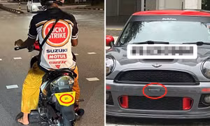 Singapore: Lắp biển số siêu nhỏ, sai quy định nhiều chủ xe đối mặt với án phạt nặng