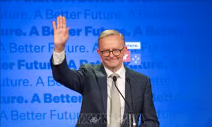Thủ tướng đắc cử Anthony Albanese cam kết cải thiện hình ảnh đất nước