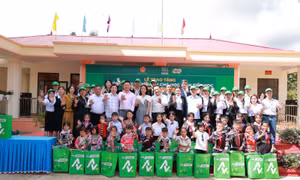 Nestlé MILO trao tặng 3 phòng máy tính cho các trường tiểu học vùng cao