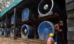Thủ đô của Ấn Độ lắp tháp lọc không khí khổng lồ
