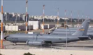 Israel từ chối cho máy bay tiếp dầu quân đội Mỹ sử dụng sân bay