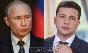 Tổng thống Nga và Ukraine thảo luận việc tổ chức hòa đàm