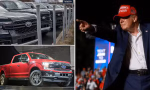 Xe bán tải Ford F-150 bất ngờ trở thành sợi dây kết nối ngoại giao Mỹ - Nhật