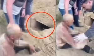 Video giải cứu người đàn ông 62 tuổi sau 4 ngày bị chôn sống