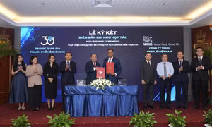 Nestlé Việt Nam ký kết hợp tác với ĐH Quốc gia TP HCM thực thi mô hình '3 nhà'