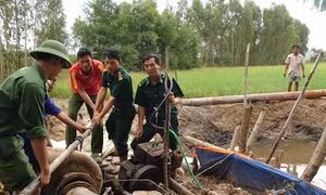 Hàng ngàn ha lúa và hoa màu thiệt hại do lũ về nhanh