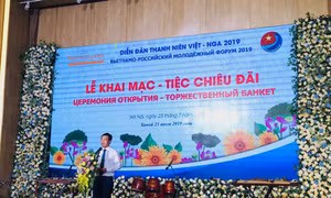 Khai mạc Diễn đàn Thanh niên Việt - Nga lần thứ nhất năm 2019