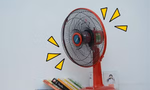 Quạt máy kêu to, rung lắc do đâu, khắc phục thế nào?