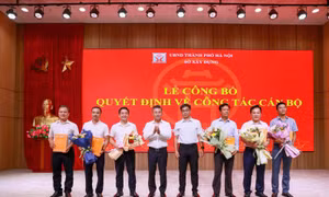 Sở Xây dựng Hà Nội thành lập Phòng Kiểm tra giao thông vận tải