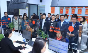 Hà Nội khai trương trung tâm dịch vụ hành chính công tại quận Đống Đa
