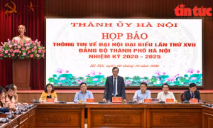 Đại hội lần thứ XVII Đảng bộ Hà Nội sẽ diễn ra từ ngày 11-13/10