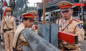 Hà Nội đóng hàng loạt lối đi tự mở trái phép ngang đường sắt Quốc lộ 1A