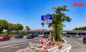 Điều chỉnh giao thông đường Nguyễn Công Trứ và nút giao Cổ Linh - Thạch Bàn
