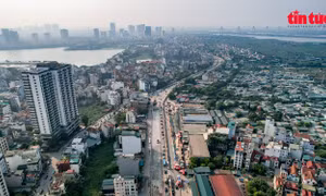 Cận cảnh 260m đường Âu Cơ vừa được đưa vào sử dụng