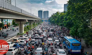 Thủ đô lại tái diễn tắc đường đến ngộp thở