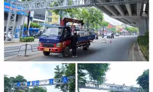 Hà Nội có thêm 26 camera AI trên tuyến Võ Chí Công – Phạm Văn Đồng