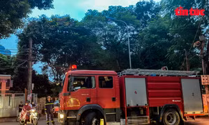 Hà Nội: Phong tỏa chung cư mini tại Cầu Giấy sau sự cố chập điện