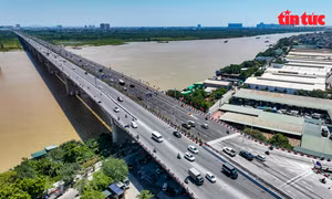 Hà Nội: Sau khi hợp nhất 2 cầu Vĩnh Tuy, không còn cảnh ùn tắc giao thông