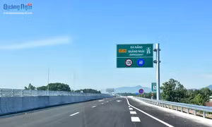 Ngày 2/9, thông xe toàn tuyến cao tốc Đà Nẵng - Quảng Ngãi