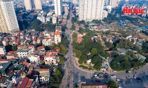 Ảnh 360 độ: Hiện trạng nút giao tỉnh lộ 70 sau khi cấm xe tải trọng 10 tấn