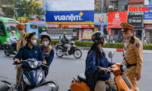 Hà Nội xử lý 1.615 học sinh vi phạm Luật giao thông