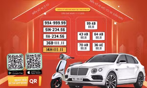 Lần đầu tiên đấu giá biển số xe được 'livestream' trực tiếp trên nền tảng truyền hình đa thiết bị