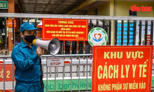 Phong toả Bệnh viện Bắc Thăng Long vì người phụ nữ bán rau dương tính COVID-19 từng đến khám