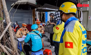 Toàn quốc phát hiện 1.193 shipper và xe công nghệ vi phạm luật giao thông trong một tháng