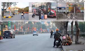 Hà Nội ngày 29 Tết: Cửa ngõ thông thoáng, bến xe đìu hiu