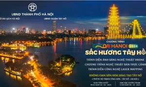 'Get on Hanoi 2024' sẽ có màn trình diễn ánh sáng bằng flycam